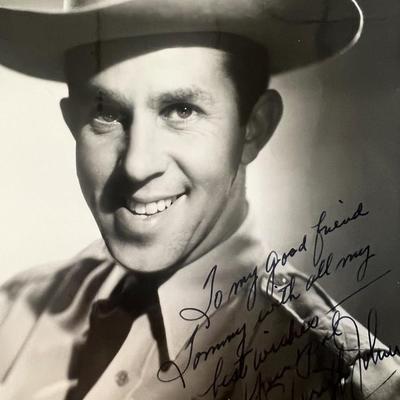 Sheriff John signed photo