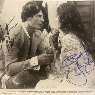 Somewhere in Time signed movie photo