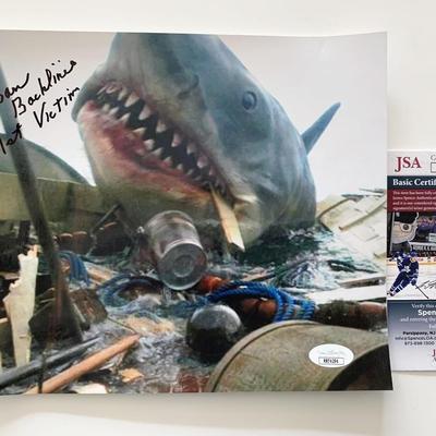 Jaws Susan Backlinie signed movie photo – JSA Authenticated