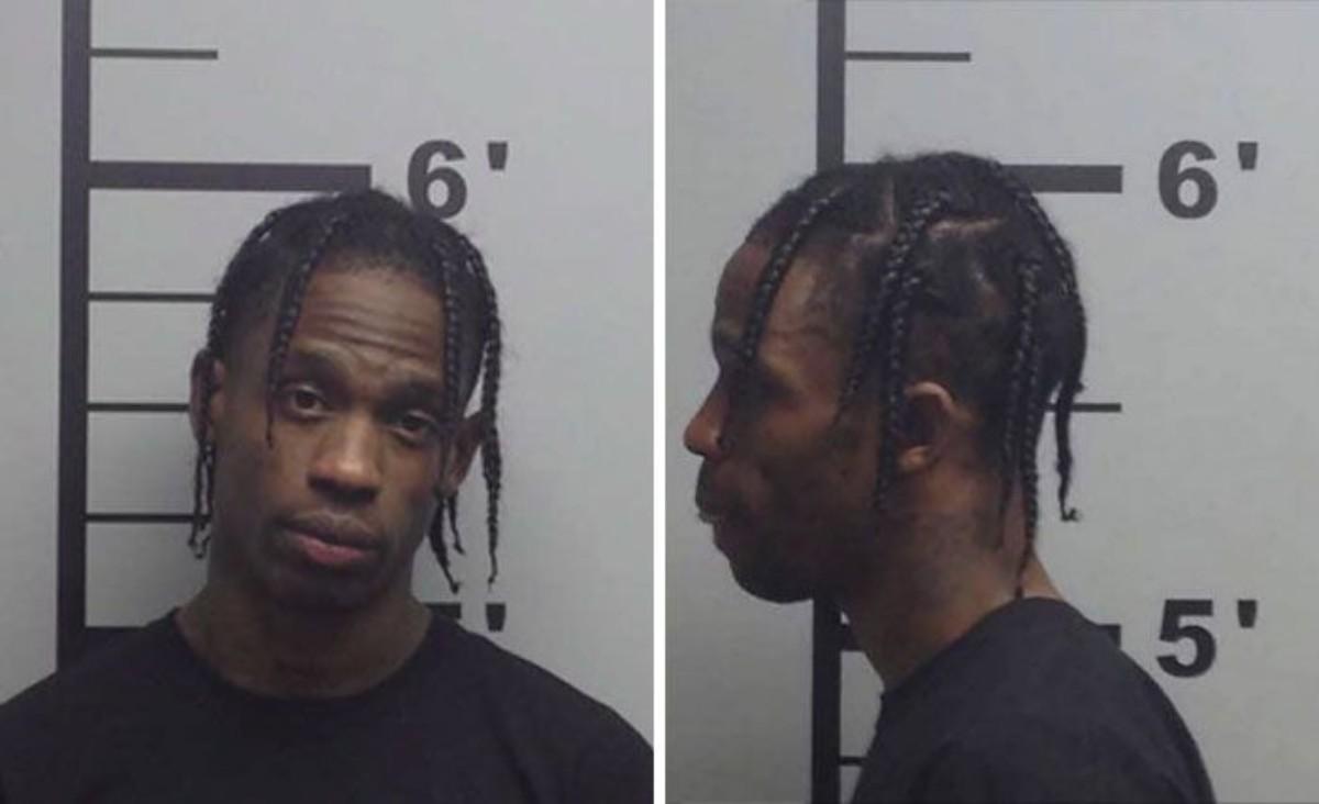 Travis Scott Reprint Mugshot