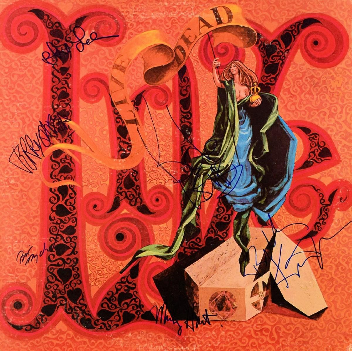 Grateful Dead signed Live/Dead album | EstateSales.org