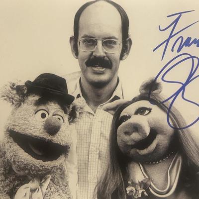 Sesame Street Frank Oz signed photo