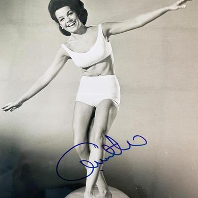 Annette Funicello signed photo