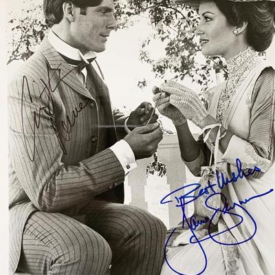 Somewhere in Time Christopher Reeve and Jane Seymour signed movie photo