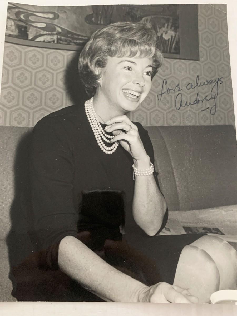 Audrey Meadows signed photo | EstateSales.org