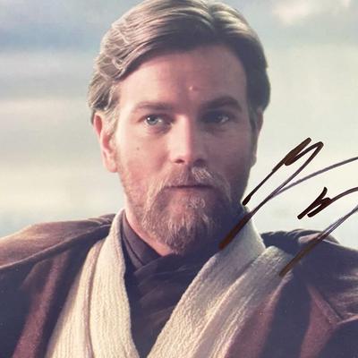 Star Wars Obi-Wan Kenobi
Ewan McGregor signed movie photo