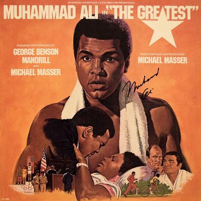 Muhammad Ali signed soundtrack 