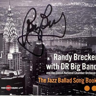 Randy Becker The Jazz Ballad Song Book signed CD