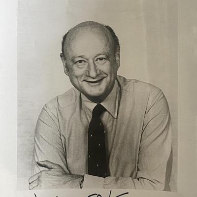 Ed Koch signed photo