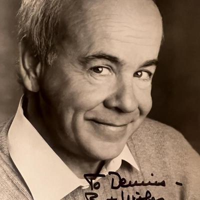 Tim Conway signed photo 