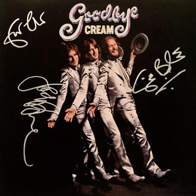 Cream Goodbye signed album