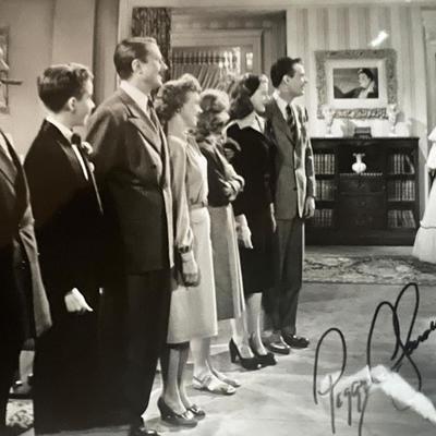 Peggy Ann Garner signed photo