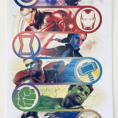 Avengers Robert Downey Jr.  signed mini movie poster