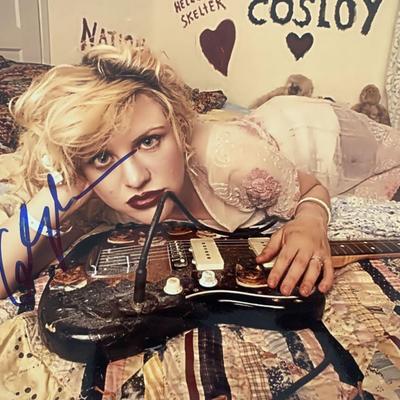 Courtney Love signed photo. GFA Authenticated