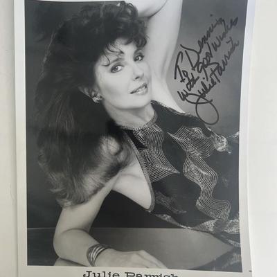 Julie Parrish signed photo