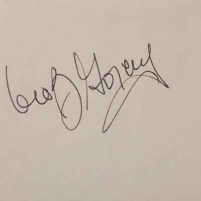 The Dead End Kids Leo B Gorcey signature slip 