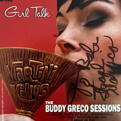 Buddy Greco Girl Talk signed CD