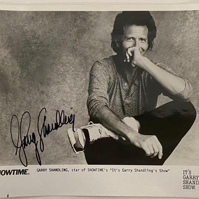 Garry Shandling signed photo