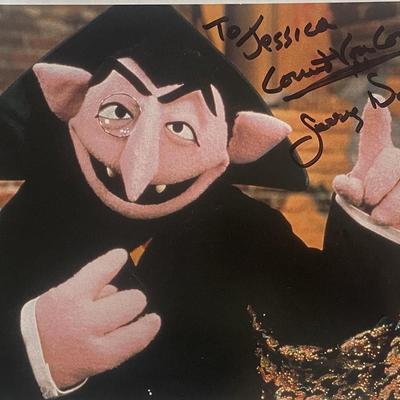 Sesame Street Jerry Nelson signed photo