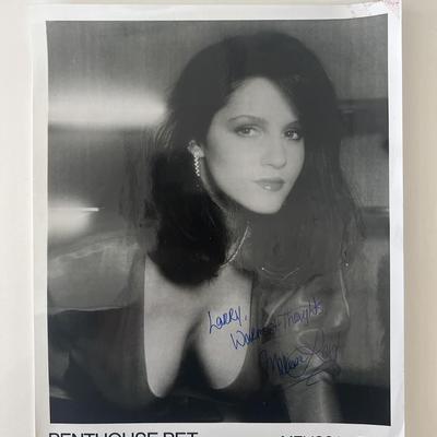 Penthouse Melissa Leigh signed photo
