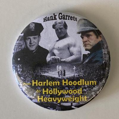 Hank Garrett Harlem Hoodlum to Hollywood Heavyweight pin 
