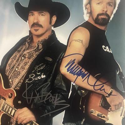 Brooks & Dunn signed photo
