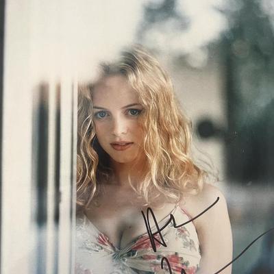 Actress Heather Graham signed photo