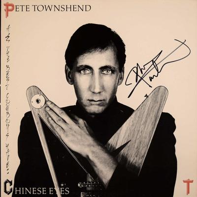 Pete Townshend signed Chinese Eyes album