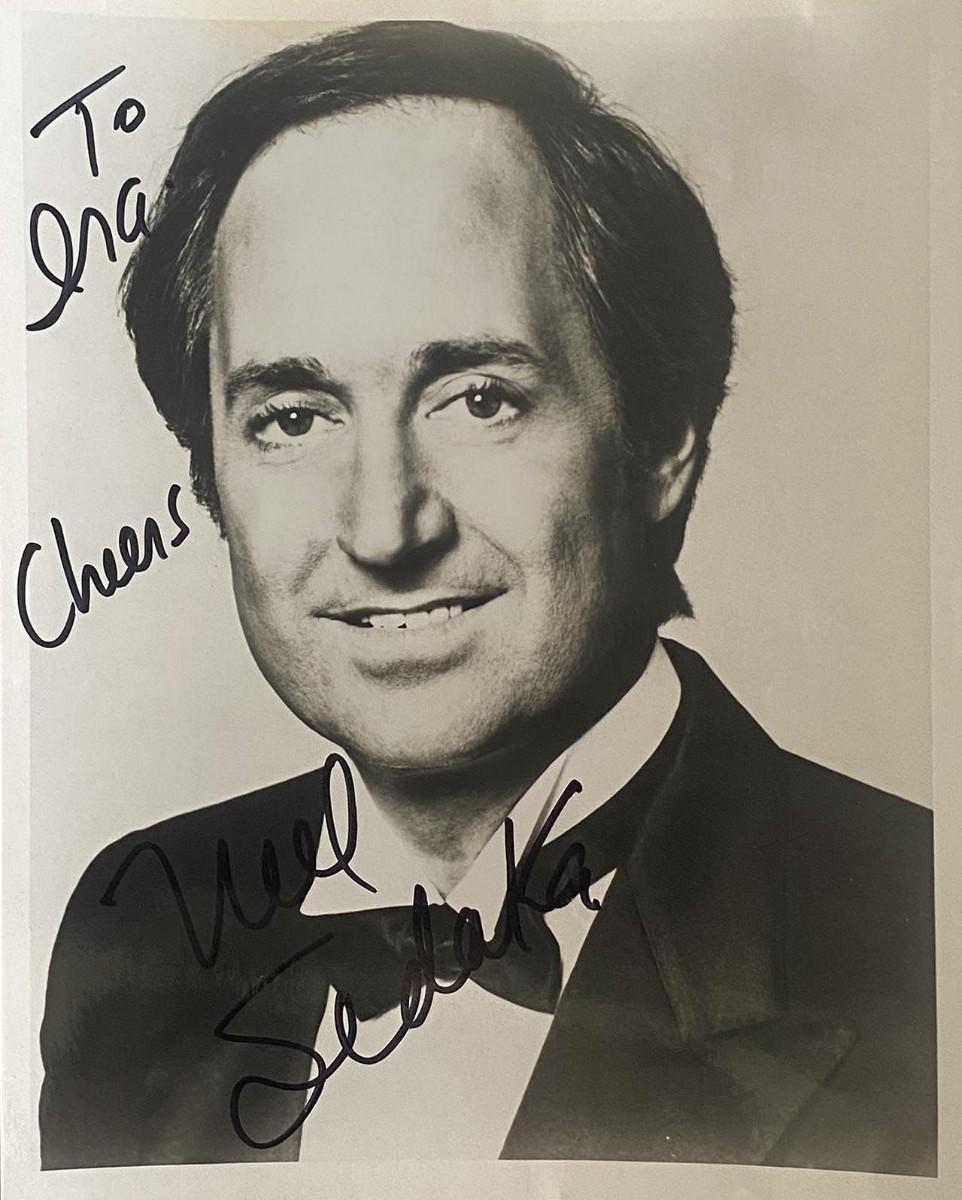 Pop singer Neil Sedaka signed photo | EstateSales.org