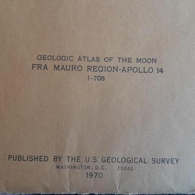 Books Life Man on the moon, Astronauts, Geologic maps of the Fra Mauro Region of the Moon, Appolo 14 pre mission