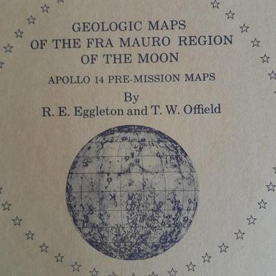 Books Life Man on the moon, Astronauts, Geologic maps of the Fra Mauro Region of the Moon, Appolo 14 pre mission