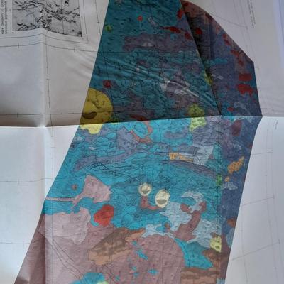 Books Life Man on the moon, Astronauts, Geologic maps of the Fra Mauro Region of the Moon, Appolo 14 pre mission