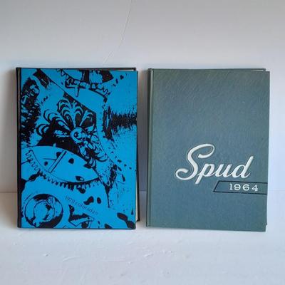 Greeley Spud 1964 yearbook, and 1970 Coloradoan Yearbook