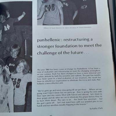 Greeley Spud 1964 yearbook, and 1970 Coloradoan Yearbook