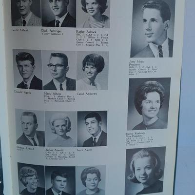 Greeley Spud 1964 yearbook, and 1970 Coloradoan Yearbook