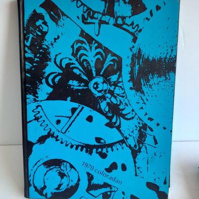 Greeley Spud 1964 yearbook, and 1970 Coloradoan Yearbook