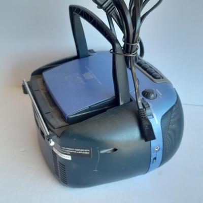 Emerson AM/FM/ CD/ CASSETTE Portable electric radio