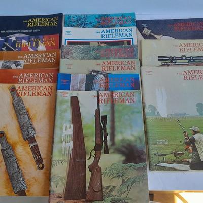 1970's American Rifleman Magazines in good condition