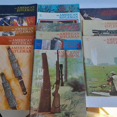 1970's American Rifleman Magazines in good condition