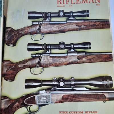 1970's American Rifleman Magazines in good condition