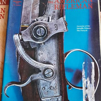1970's American Rifleman Magazines in good condition
