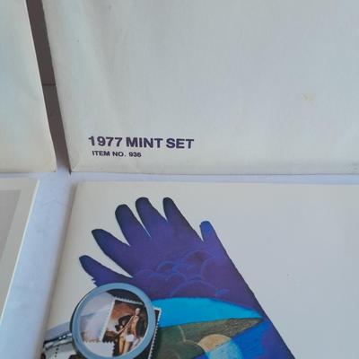 1976 & 1977 United States Postage Stamps Mint sets unopened