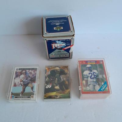 Football trading cards, NFL 1991 Upper Deck High number series and more