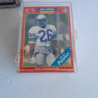 Football trading cards, NFL 1991 Upper Deck High number series and more