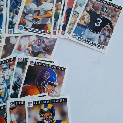 Football trading cards, NFL 1991 Upper Deck High number series and more