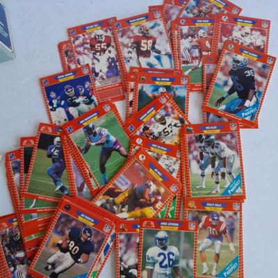 Football trading cards, NFL 1991 Upper Deck High number series and more