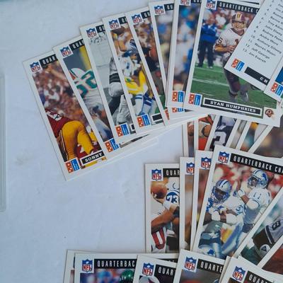 Football trading cards, NFL 1991 Upper Deck High number series and more