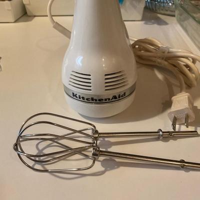 KitchenAid Hand Mixer.