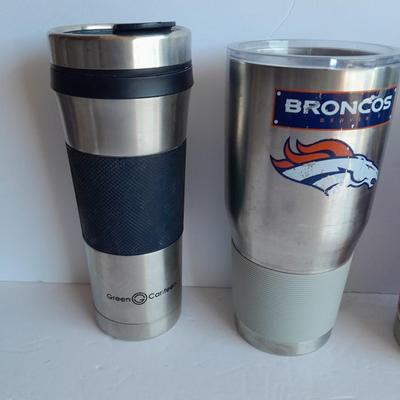 Insulated Drinking Cups / Mugs Bronco's and more