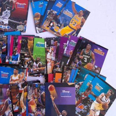 Basketball Trading cards in plastic boxes Shaquille O'Neal and more